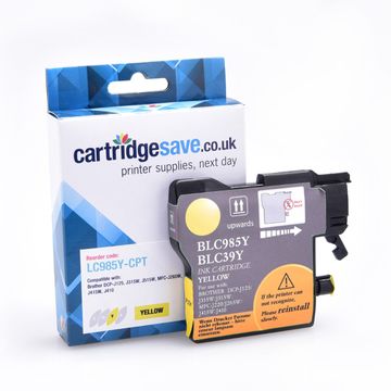 Compatible Brother LC985Y Yellow Ink Cartridge