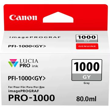 Canon PFI-1000GY Grey Ink Cartridge