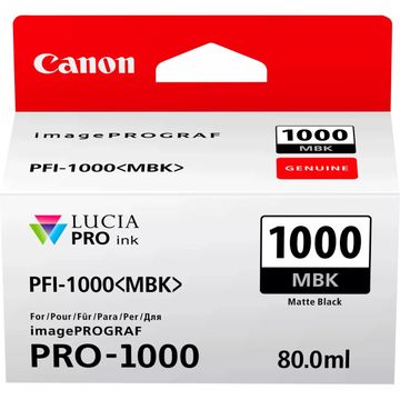 Canon PFI-1000MBK Matte Black Ink Cartridge