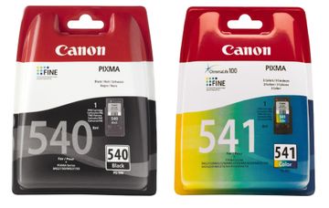 Genuine Black & Tri-Colour Canon PG-540 / CL-541 Ink Cartridge Multipack - (5525B006)