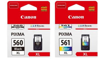 Canon PG-560XL / CL-561XL High Capacity Black & Tri-Colour Ink Cartridge Multipack
