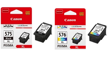 Canon PG575XL-CL576XL High Capacity Black & Tri-Colour Ink Cartridge Multipack