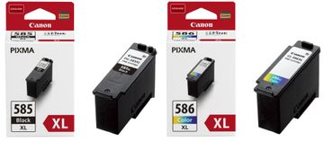 Canon PG585XL-CL586XL High Capacity Black & Tri-Colour Ink Cartridge Multipack