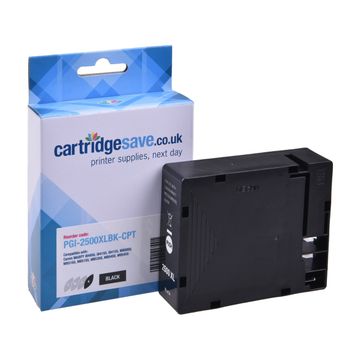 Compatible Canon PGI-2500XLBK High Capacity Black Ink Cartridge - (9254B001AA)