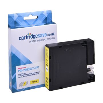 Compatible Canon PGI-2500XLY High Capacity Yellow Ink Cartridge - (9267B001AA)