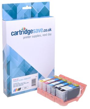 Compatible Canon PGI-520 / CLI-521 2 Black & 3 Colour Ink Cartridge Multipack