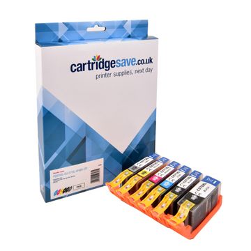 Compatible Canon PGI-570XL / CLI-571XL High Capacity 6 Colour Ink Cartridge Multipack