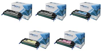 Compatible HP 501A / 502A 5 Colour Toner Cartridge Multipack