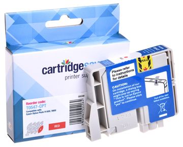 Compatible Epson T0547 Red Ink Cartridge - (C13T054740 Frog)
