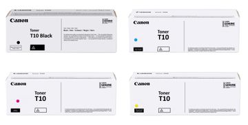 Canon T10 High Capacity 4 Colour Toner Cartridge Multipack