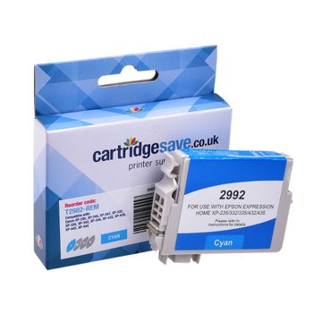 Compatible Epson 29XL Cyan High Capacity Ink Cartridge - (T2992 Strawberry)