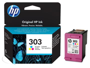 HP 303 Tri-Colour Ink Cartridge - (T6N01AE)