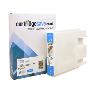 Compatible Epson T907 Cyan Ink Cartridge - (T9072)