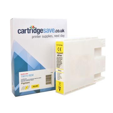Compatible Epson T907 Yellow Ink Cartridge - (T9074)