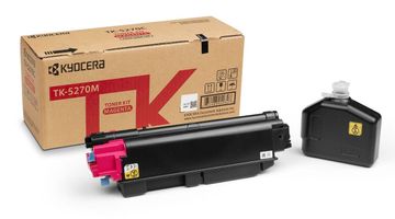 Kyocera TK-5270M Magenta Toner Cartridge - (1T02TVBNL0)