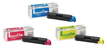 Kyocera TK-590 3 Colour Toner Cartridge Multipack