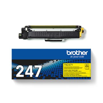 Brother TN-247Y High Capacity Yellow Toner Cartridge