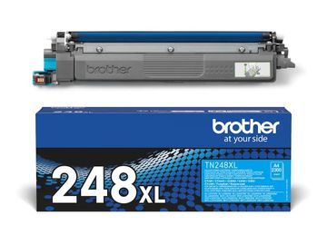 Brother TN-248XLC High Capacity Cyan Toner Cartridge