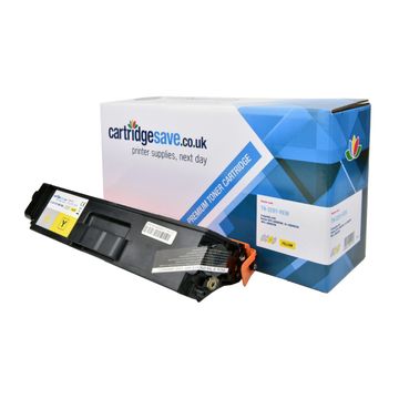 Compatible Brother TN-329Y Extra High Capacity Yellow Toner Cartridge