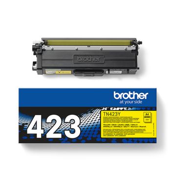 Brother TN-423Y High Capacity Yellow Toner Cartridge