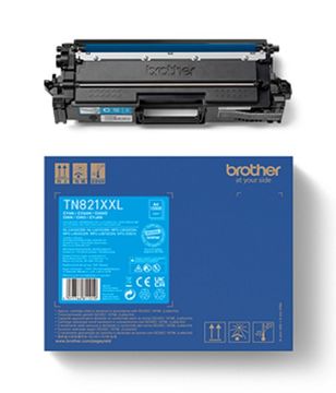 Brother TN-821XLC Cyan Toner Cartridge