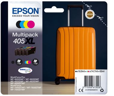 Epson 502XL - SWITCH Pack x 4 C13T02W64010 compatible ink jets