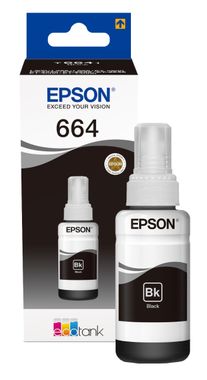 Compatible Epson 664 Black Ink Bottle (C13T664140)