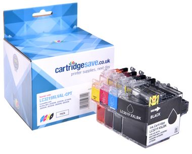 Cheap Brother LC3219XL Compatible High Capacity Black & Colour Ink  Cartridge 4 Pack (LC3219XLVALBP)