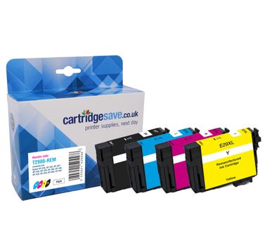 Compatible Epson 29 4 Colour Ink Cartridge Multipack (T2986