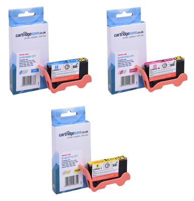 Compatible Lexmark 100XL 3 Colour High Capacity Ink Cartridge Multipack - (14N0850)