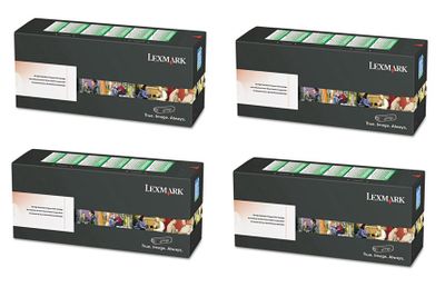 Lexmark 24B71 4 Colour Toner Cartridge Multipack