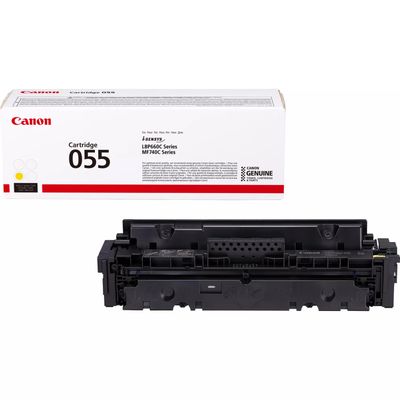 Canon 055 Yellow Toner Cartridge - (3013C002)