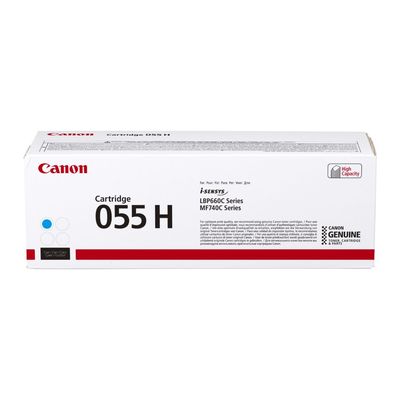 Canon 055H High Capacity Cyan Toner Cartridge - (3019C002)