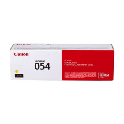 Canon 054 Yellow Toner Cartridge - (3021C002)