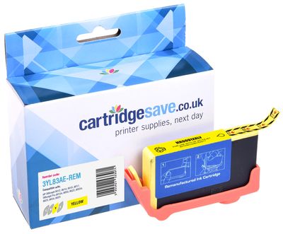 Compatible High Capacity HP 912XL Yellow Ink Cartridge - (HP 3YL83AE)
