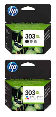 HP 303XL High Capacity Black & Tri-Colour Ink Multipack (3YN10AE)