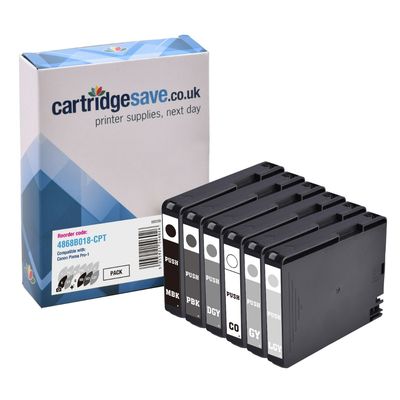 Compatible Canon PGI-29 Monochrome Ink Cartridge Multipack - (4868B018)