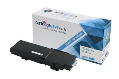 Compatible Dell 488NH High Capacity Cyan Toner Cartridge (593-BBBT)