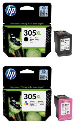 Compatible HP 305XL 3ym62ae High Yield Black Inkjet Cartridge — Cost Per  Copy