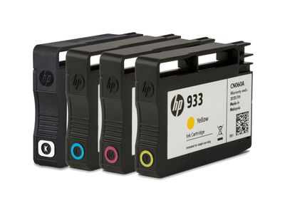 HP 932 / 933 4 Colour Ink Cartridge Multipack