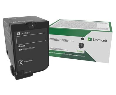 Lexmark 73B20K0 Black Return Program Toner Cartridge