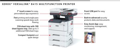 Xerox VersaLink B415 Multifunction Laser Printer
