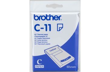 Brother A7 Thermal Paper (C11 50 Sheets Thermal Printer Paper 74mm x 105mm)