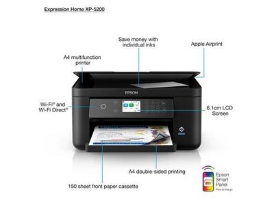 Epson Expression Home XP-5200 Colour Inkjet Printer