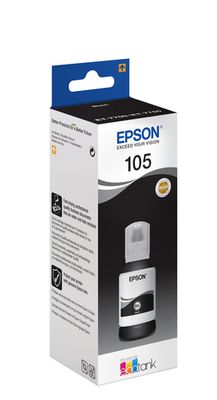 Epson 105 Black Ecotank Ink Bottle - (C13T00Q140)