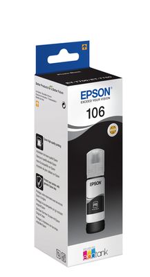 Epson 106 Photo Black Ecotank Ink Bottle - (C13T00R140)