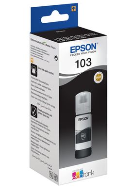 Epson 103 Black Ecotank Ink Bottle - (C13T00S14A)