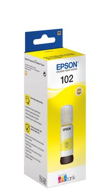 Epson 102 Yellow Ecotank Ink Bottle - (C13T03R440)