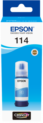 Epson 114 Cyan Ink Bottle - (C13T07B240)