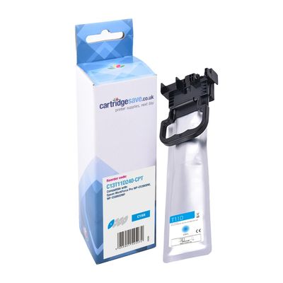 Compatible Epson C13T11D240 High Capacity Cyan Ink Cartridge